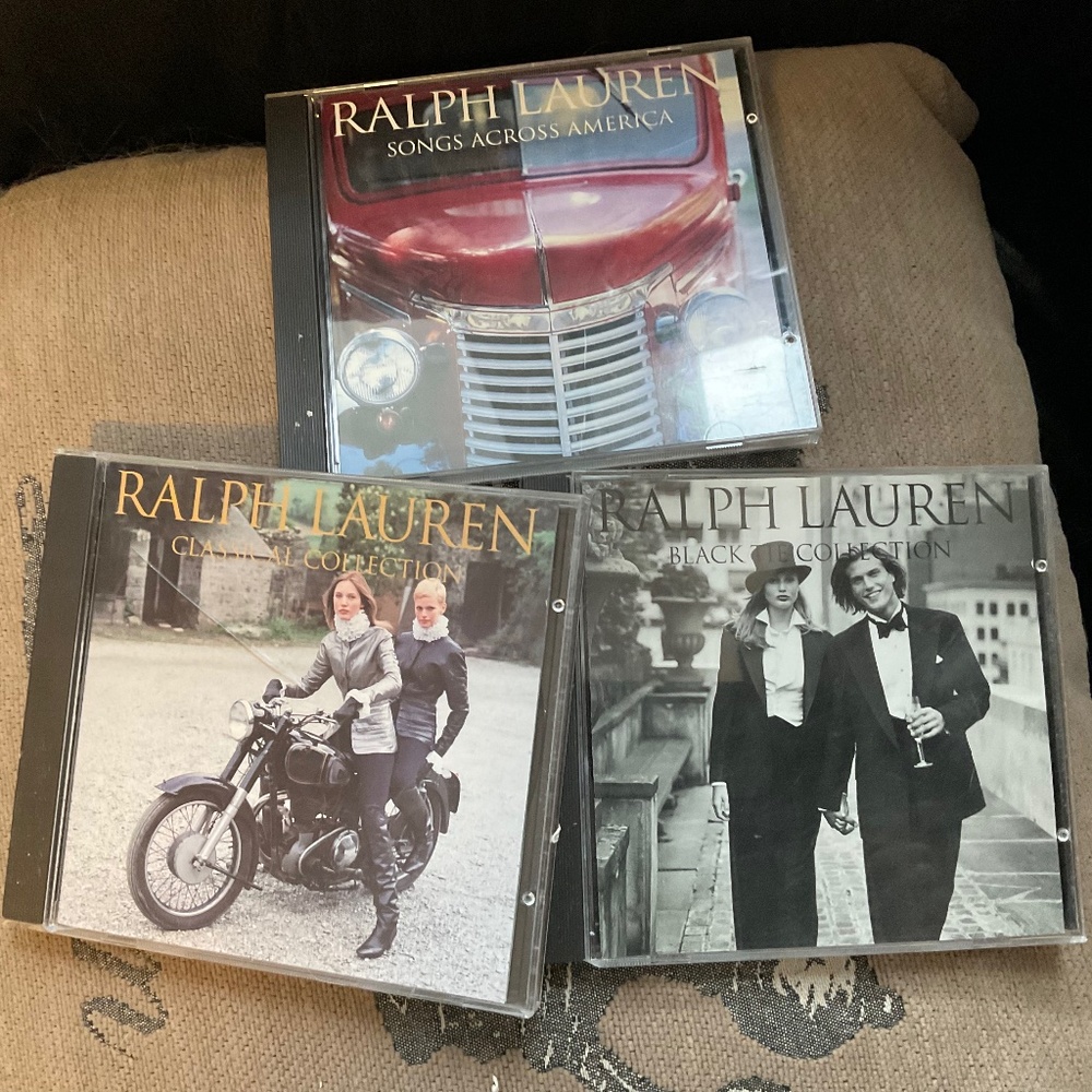 Ralph Lauren 3-Cd Compilation Set Vintage
